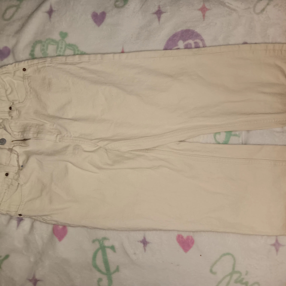 Women's Cream Jeans
